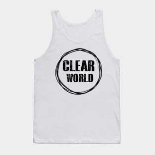 clear world Tank Top